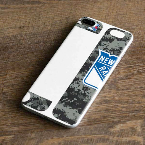 NHL New York Rangers Camo iPhone 8 Plus Skin