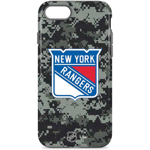 NHL New York Rangers Camo iPhone 8 Pro Case