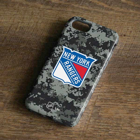 NHL New York Rangers Camo iPhone 8 Pro Case