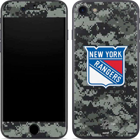 NHL New York Rangers Camo iPhone 8 Skin