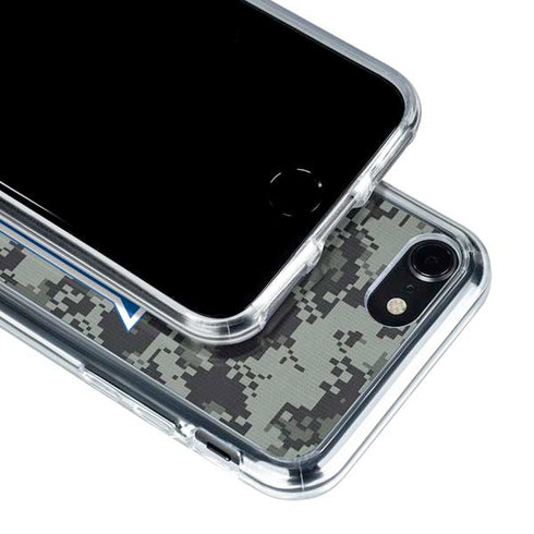 NHL New York Rangers Camo iPhone SE (2nd & 3rd Gen) Clear Case