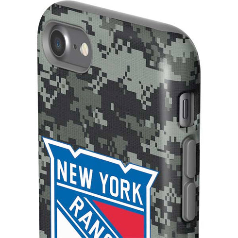 NHL New York Rangers Camo iPhone SE (2nd & 3rd Gen) Pro Case