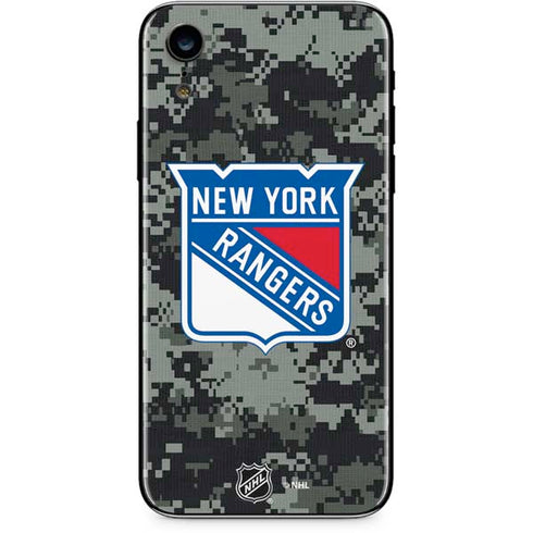 NHL New York Rangers Camo iPhone XR Skin