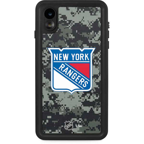 NHL New York Rangers Camo iPhone XR Waterproof Case