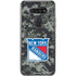 NHL New York Rangers Camo LG K51/Q51 Clear Case
