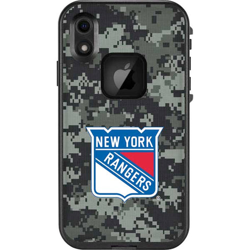 NHL New York Rangers Camo LifeProof Fre iPhone Skin
