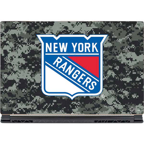 NHL New York Rangers Camo MSI GS65 Stealth Laptop Skin