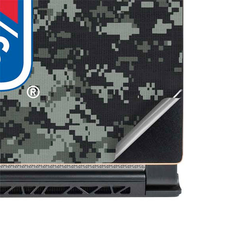 NHL New York Rangers Camo MSI GS65 Stealth Laptop Skin