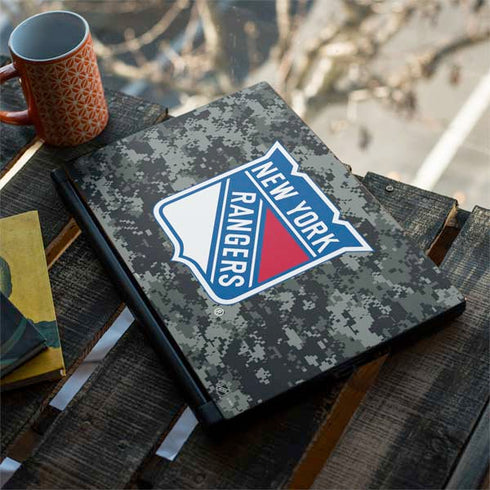 NHL New York Rangers Camo MSI GS65 Stealth Laptop Skin