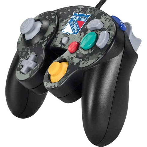 NHL New York Rangers Camo Nintendo GameCube Controller Skin