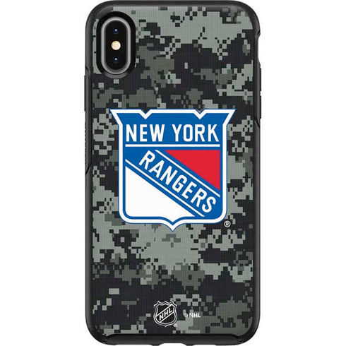 NHL New York Rangers Camo Otterbox Symmetry iPhone Skin