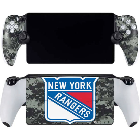 NHL New York Rangers Camo PlayStation Portal Remote Player Skin
