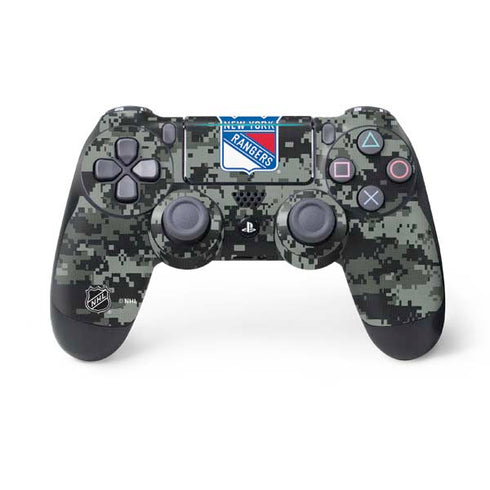 NHL New York Rangers Camo PS4 Pro/Slim Controller Skin
