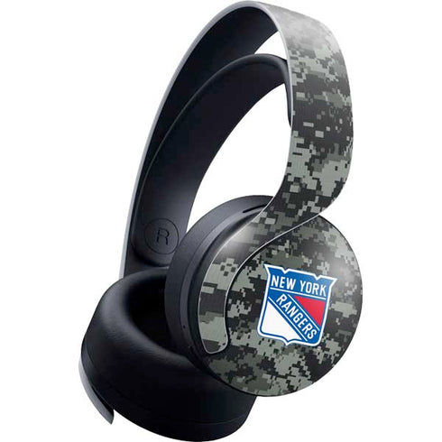 NHL New York Rangers Camo PULSE 3D Wireless Headset for PS5 Skin