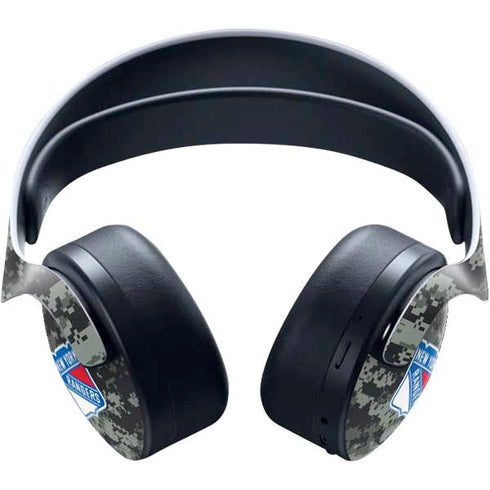 NHL New York Rangers Camo PULSE 3D Wireless Headset for PS5 Skin