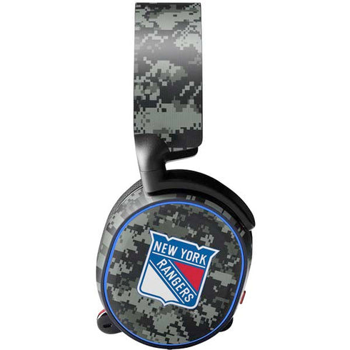 NHL New York Rangers Camo SteelSeries Arctis 3 Skin