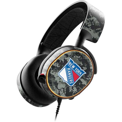 NHL New York Rangers Camo SteelSeries Arctis 5 Skin