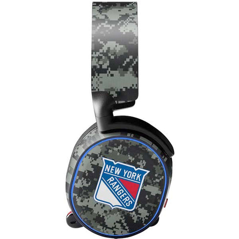 NHL New York Rangers Camo SteelSeries Arctis 5 Skin
