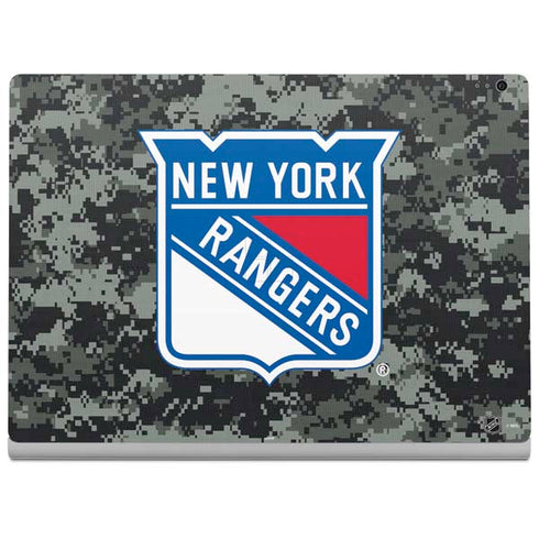 NHL New York Rangers Camo Surface Book 2 15in Skin