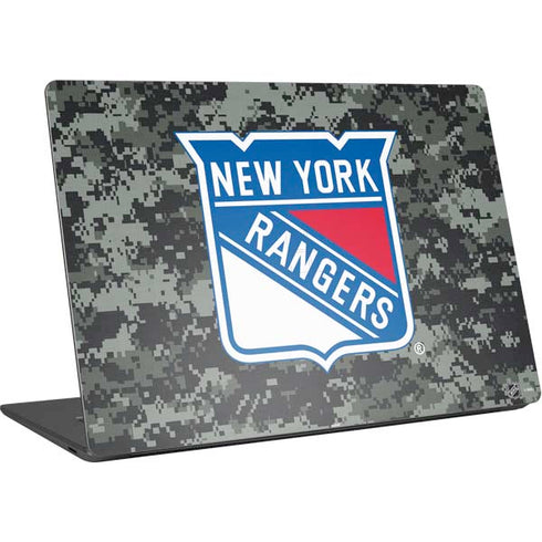 NHL New York Rangers Camo Surface Laptop 4 15in Skin