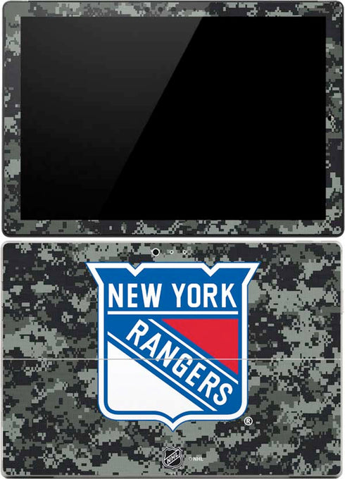 NHL New York Rangers Camo Surface Pro 4 Skin