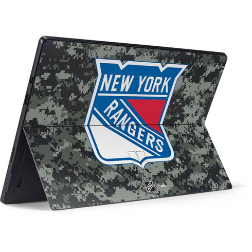 NHL New York Rangers Camo Surface Pro 6 Skin