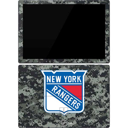 NHL New York Rangers Camo Surface Pro 7 Skin