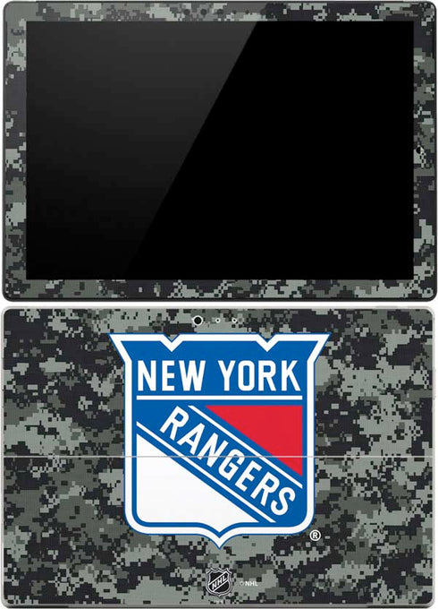 NHL New York Rangers Camo Surface Pro (2017) Skin