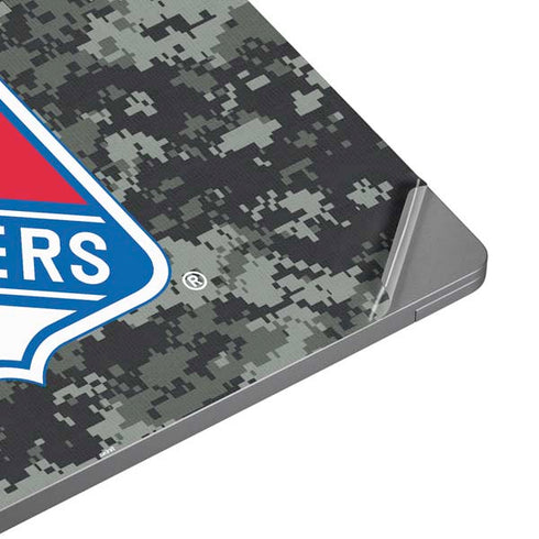 NHL New York Rangers Camo Universal Laptop 16.6in (13.4 x 9.7in) Skin