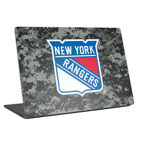 NHL New York Rangers Camo Universal Laptop 16in (13 x 9.4in) Skin