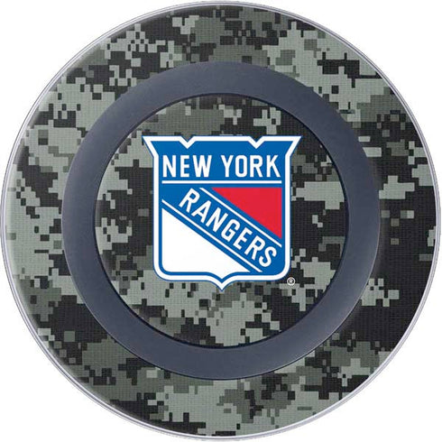NHL New York Rangers Camo Wireless Charger Skin