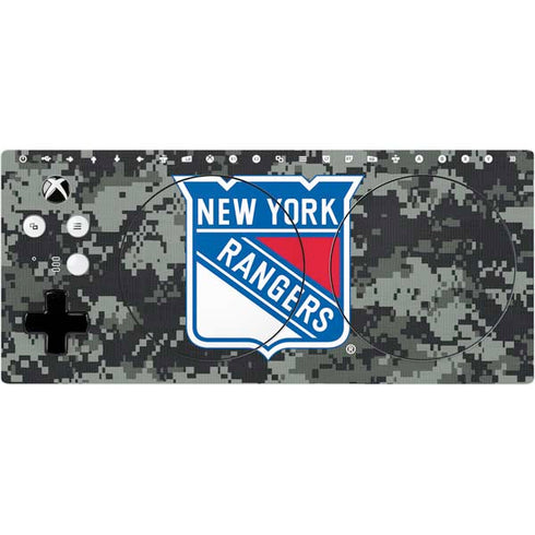 NHL New York Rangers Camo Xbox Adaptive Controller Skin