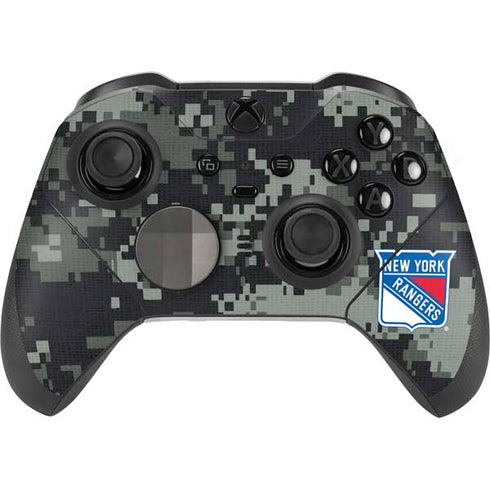 NHL New York Rangers Camo Xbox Elite Wireless Controller Series 2 Skin