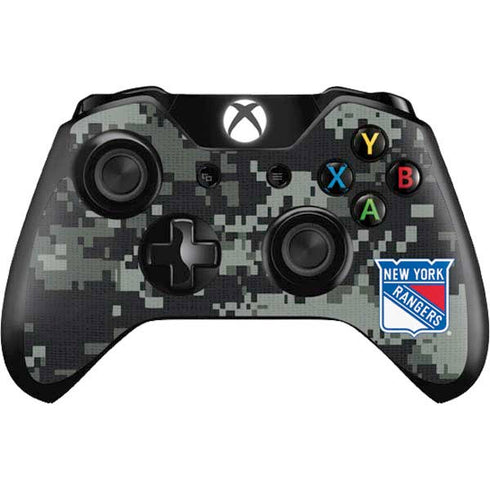 NHL New York Rangers Camo Xbox One Controller Skin