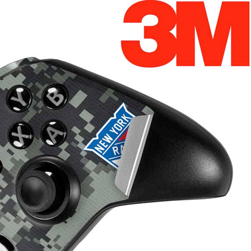 NHL New York Rangers Camo Xbox One Elite Controller Skin