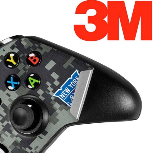 NHL New York Rangers Camo Xbox One S Controller Skin