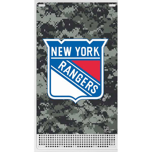 NHL New York Rangers Camo Xbox Series S Skins