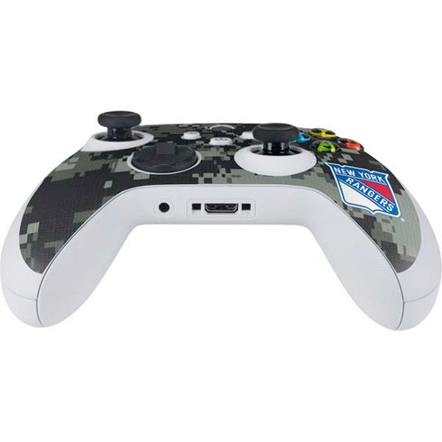 NHL New York Rangers Camo Xbox Series S Controller Skin