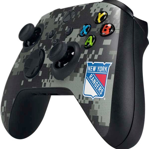 NHL New York Rangers Camo Xbox Series X Controller Skin