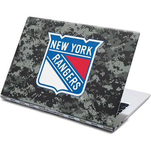 NHL New York Rangers Camo Yoga 910 2-in-1 14in Touch-Screen Skin
