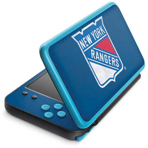 NHL New York Rangers Distressed Nintendo 2DS XL (2017) Skin
