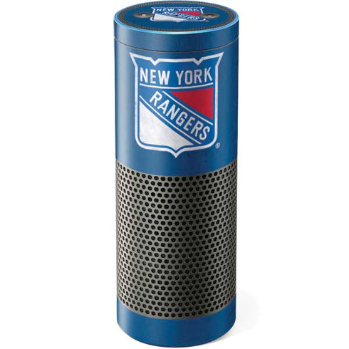 NHL New York Rangers Distressed Amazon Echo Skin