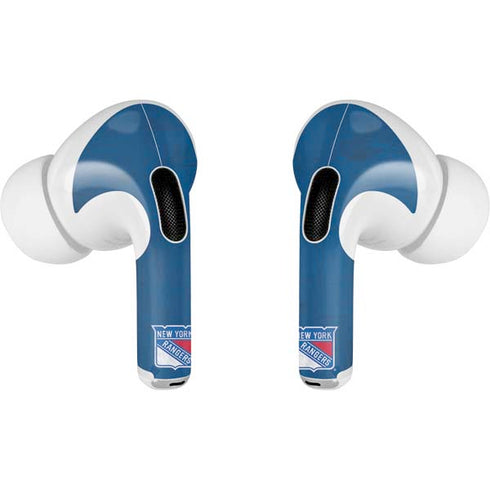 NHL New York Rangers Distressed Apple AirPods Pro Skin