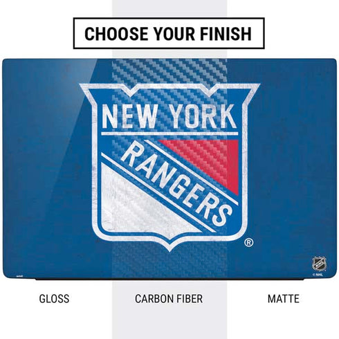 NHL New York Rangers Distressed Dell Vostro Skin