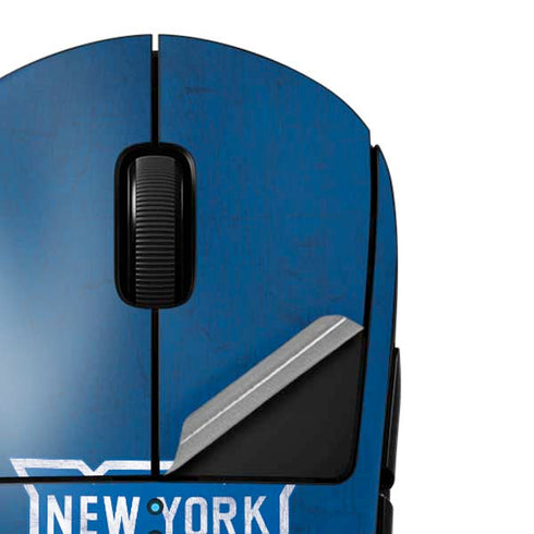 NHL New York Rangers Distressed G Pro Wireless Gaming Mouse Skin