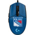 NHL New York Rangers Distressed G203 Prodigy RGB Wired Gaming Mouse Skin