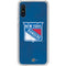 NHL New York Rangers Distressed Galaxy A10e Clear Case