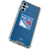 NHL New York Rangers Distressed Galaxy A13 5G Clear Case