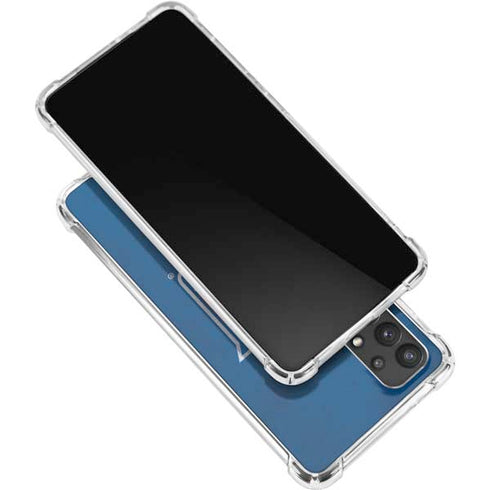 NHL New York Rangers Distressed Galaxy A32 5G Clear Case
