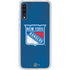 NHL New York Rangers Distressed Galaxy A50 Clear Case